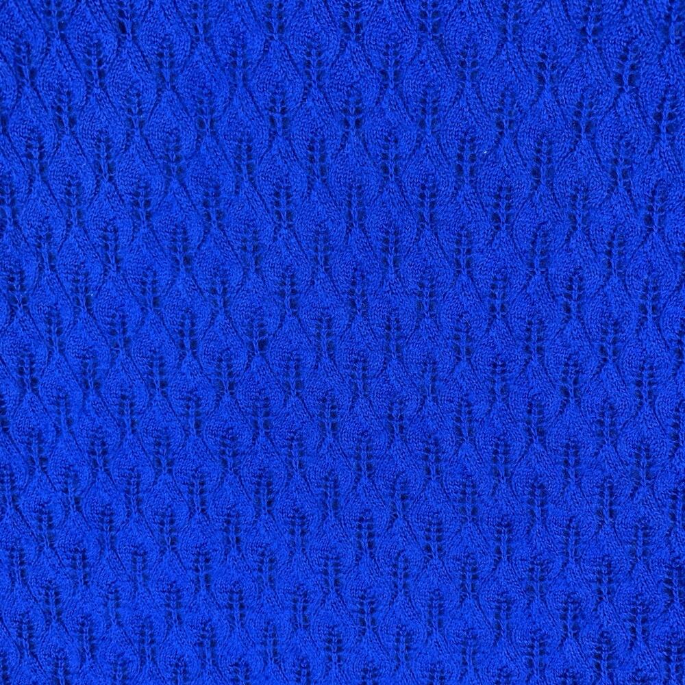 Jason Wu 100% Cashmere Sweater Womens M Royal Blue V Neck Pullover Knit Miss Wu - Picture 3 of 9